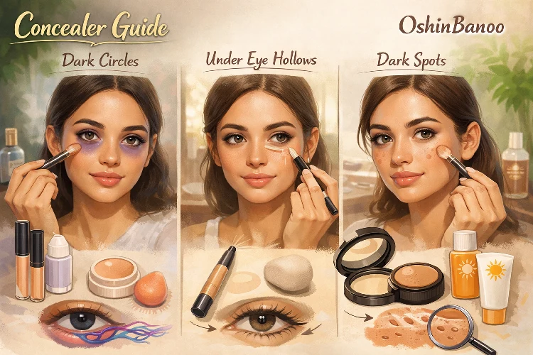 تیرگی دور چشم
گودی
لک