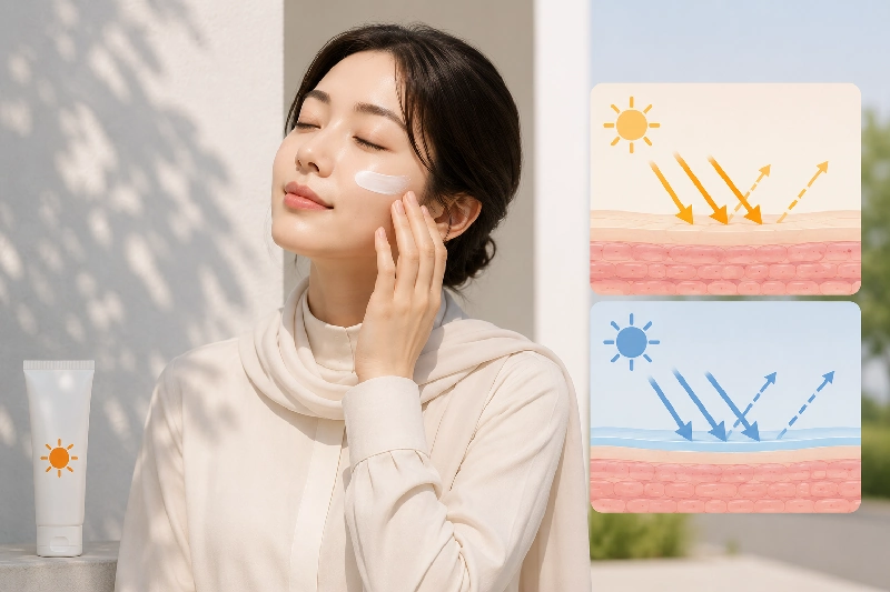 تفاوت SPF و PA در ضدآفتاب های ژاپنی