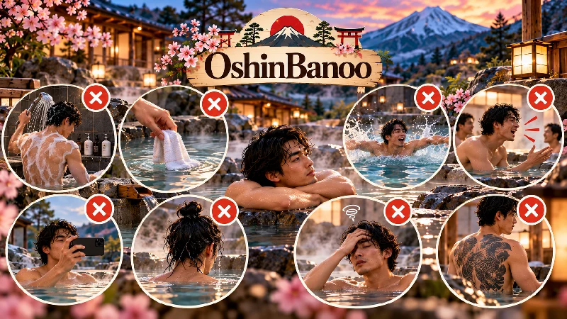 اونسن
آیین حمام ژاپنی