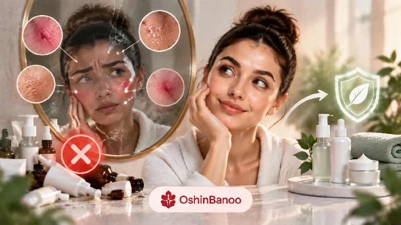 تداخل ترکیبات آرایشی