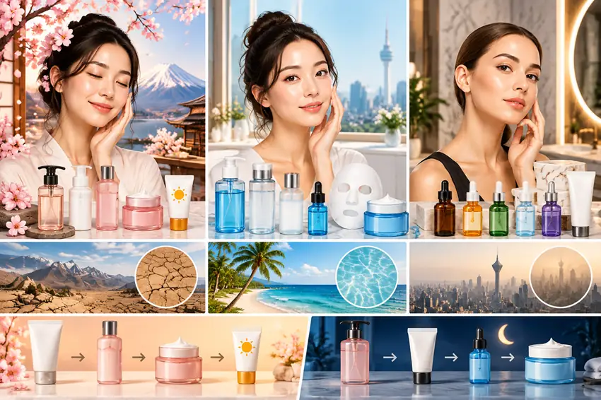 تفاوت روتین پوستی ژاپنی، کرهای و غربی