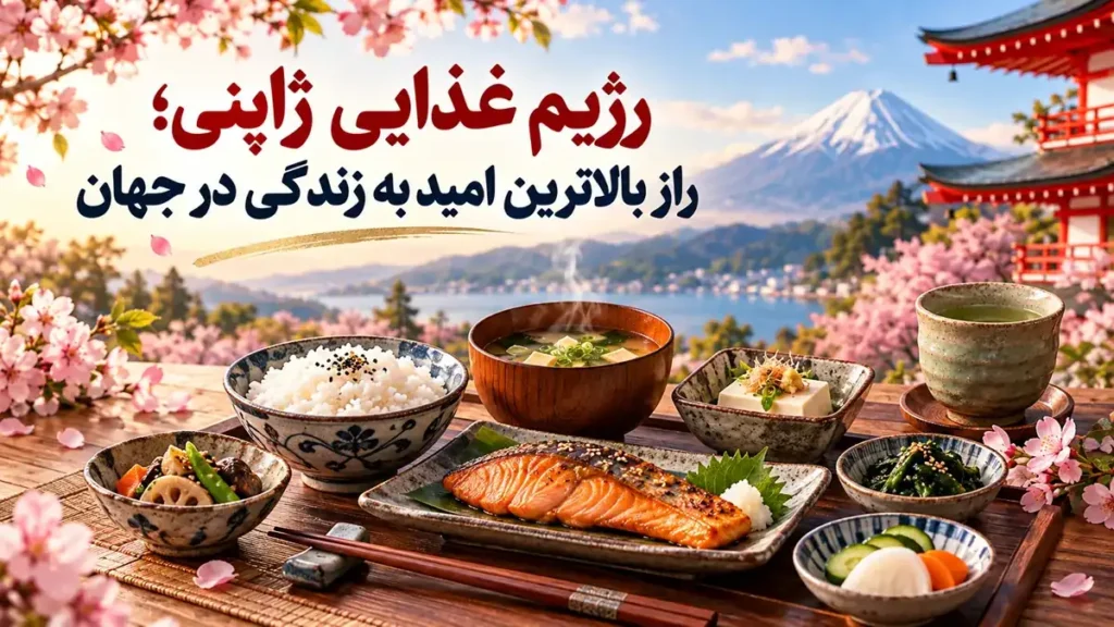 رژیم غذایی ژاپنی بهترین رژیم