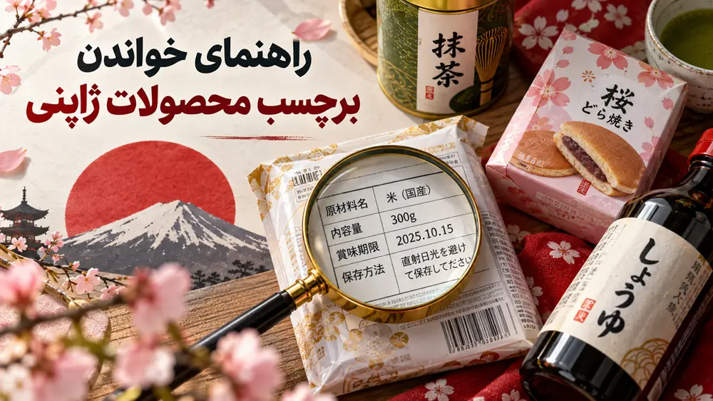 راهنمای خواندن برچسب محصولات ژاپنی